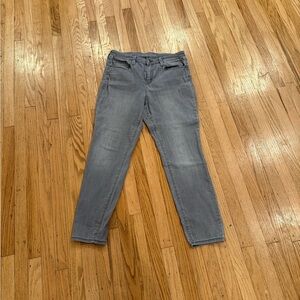 Universal Thread Gray Skinny Jeans Size 12 / 31R Fair Trade